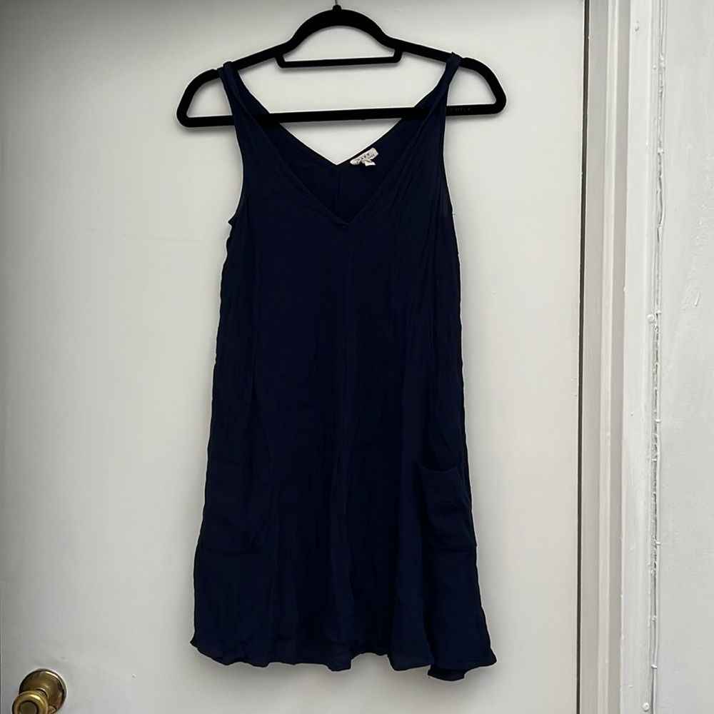 Navy mini dress